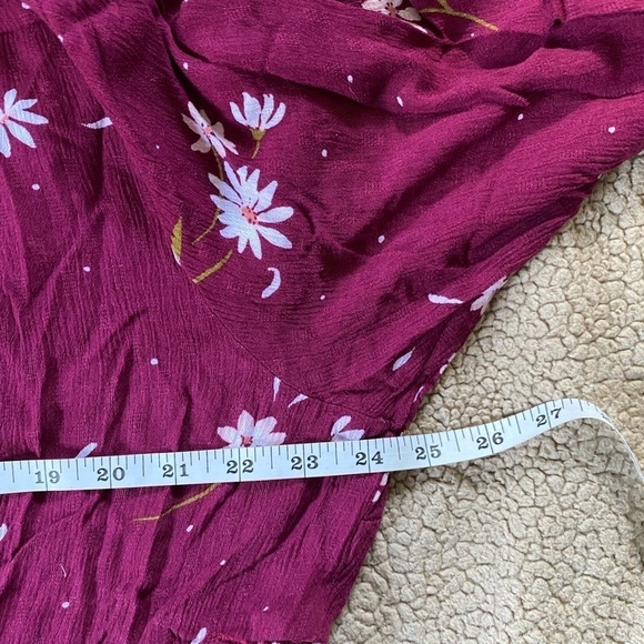 Torrid Babydoll Floral Daisy Blouse Top, Size: 2X - Picture 9 of 9